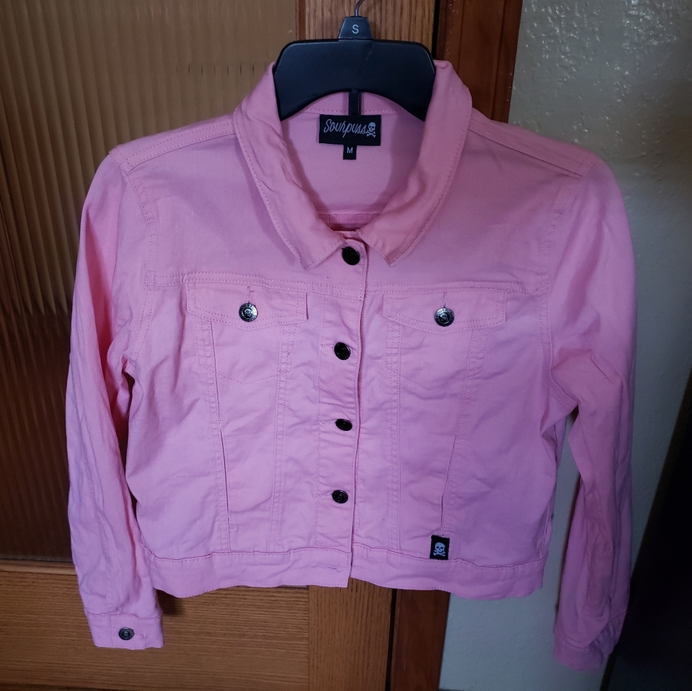 Pink light jacket
